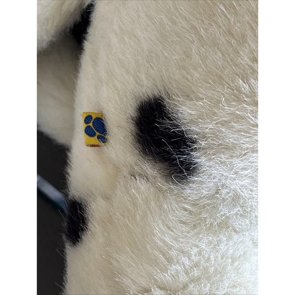 Build A Bear Dog Plush Stuffed Animal White Black Spot Dalmatian Puppy 15" - Picture 5 of 7